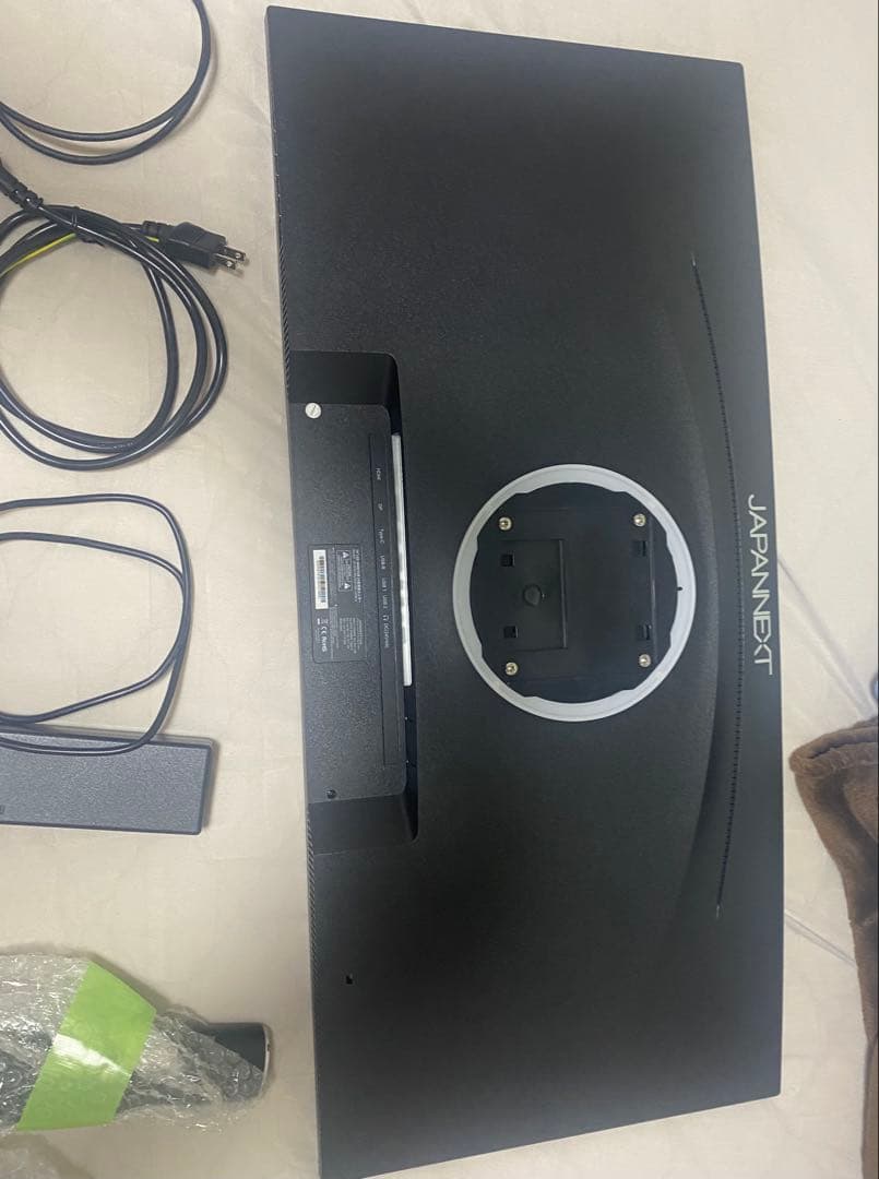 レミンフイ様半年位使用期間JAPANNEXT34インチ曲面IPSパネルUWQHD