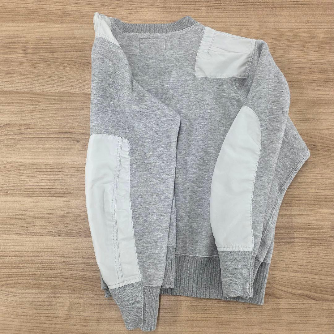 sacai サカイ スポンジ スゥエット プルオーバー　トレーナー Sサイズ