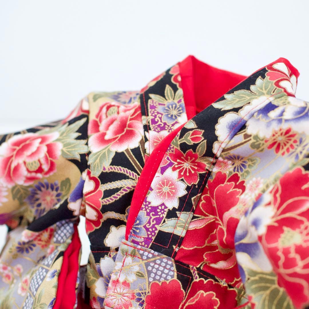 犬用　振袖　お引きずりセット