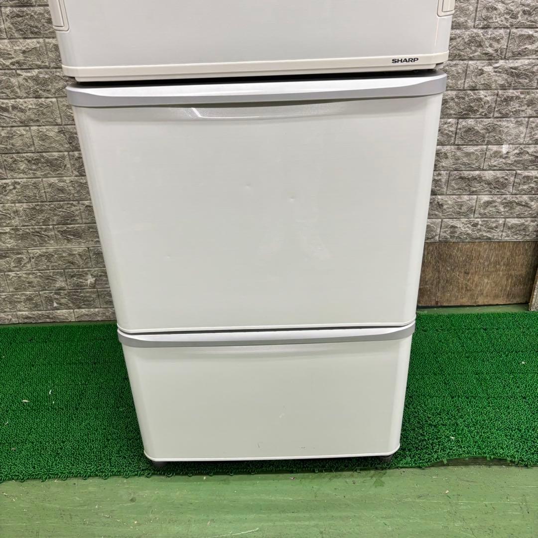 460 SHARP 冷蔵庫　大型　300L強　自動製氷機付　格安　どっちもドア