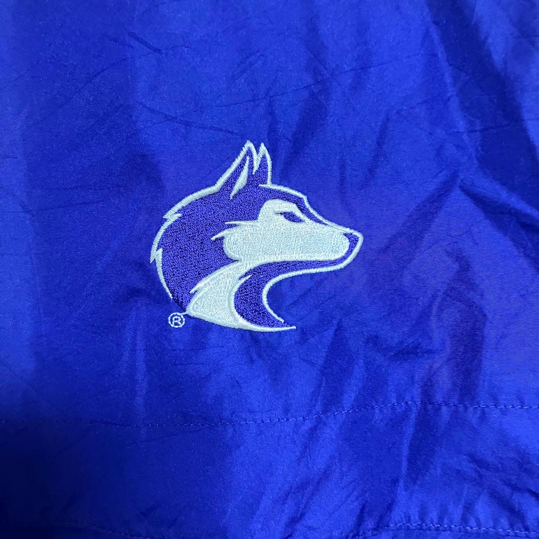 NIKE ナイキ　00s ナイロンプルオーバー　カレッジロゴ　刺繍　3XL