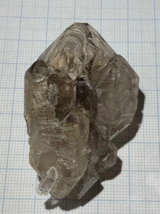 国産水晶　骸晶