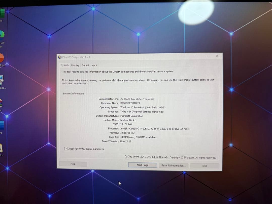 Microsoft Surface Book ３13.5インチ シルバー