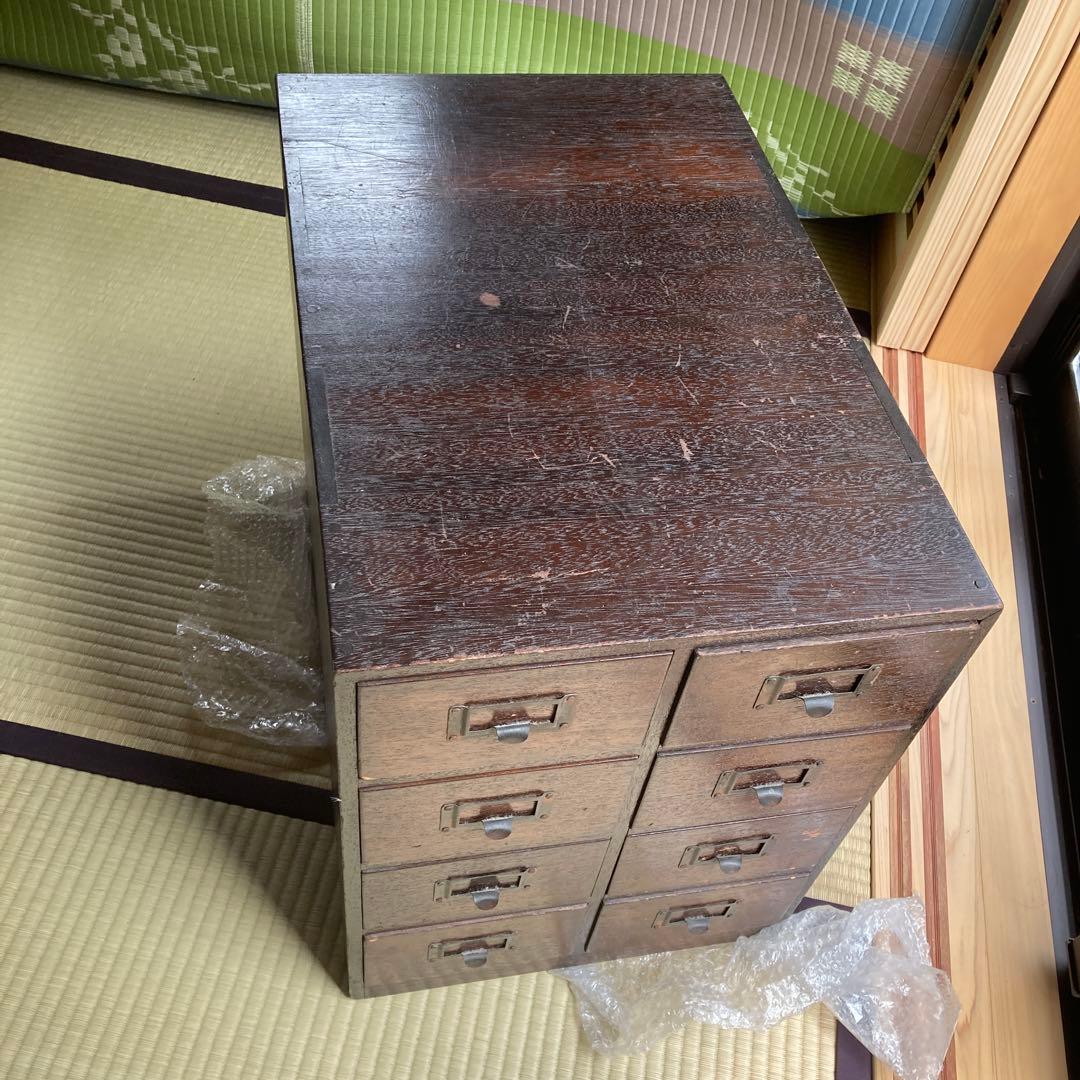 木製　引き出し　収納 古箪笥