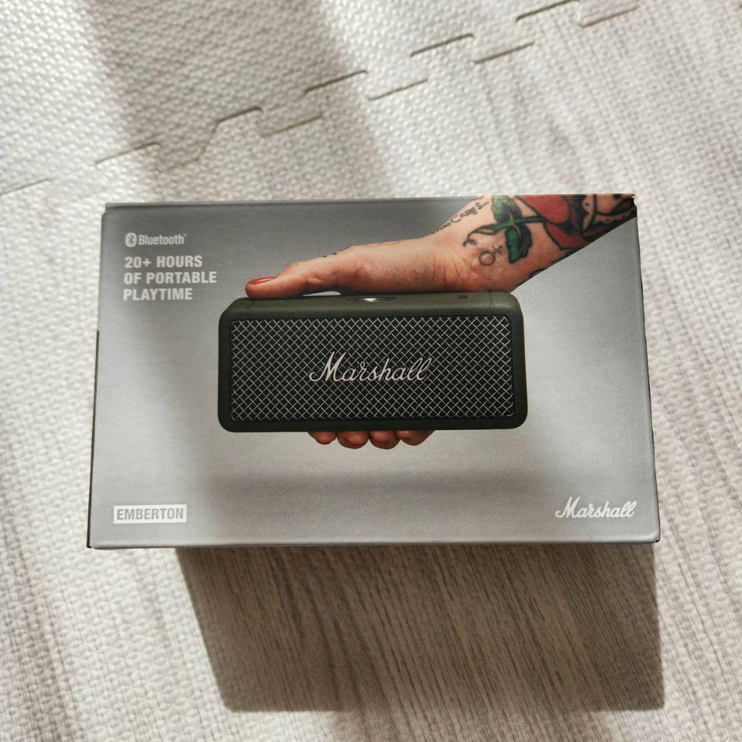 Marshall　EMBERTON ワイヤレススピーカー グリーン