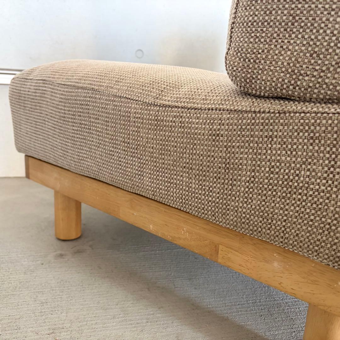 MUJI 無印良品 ゆったり座れる1Pソファ オットマン