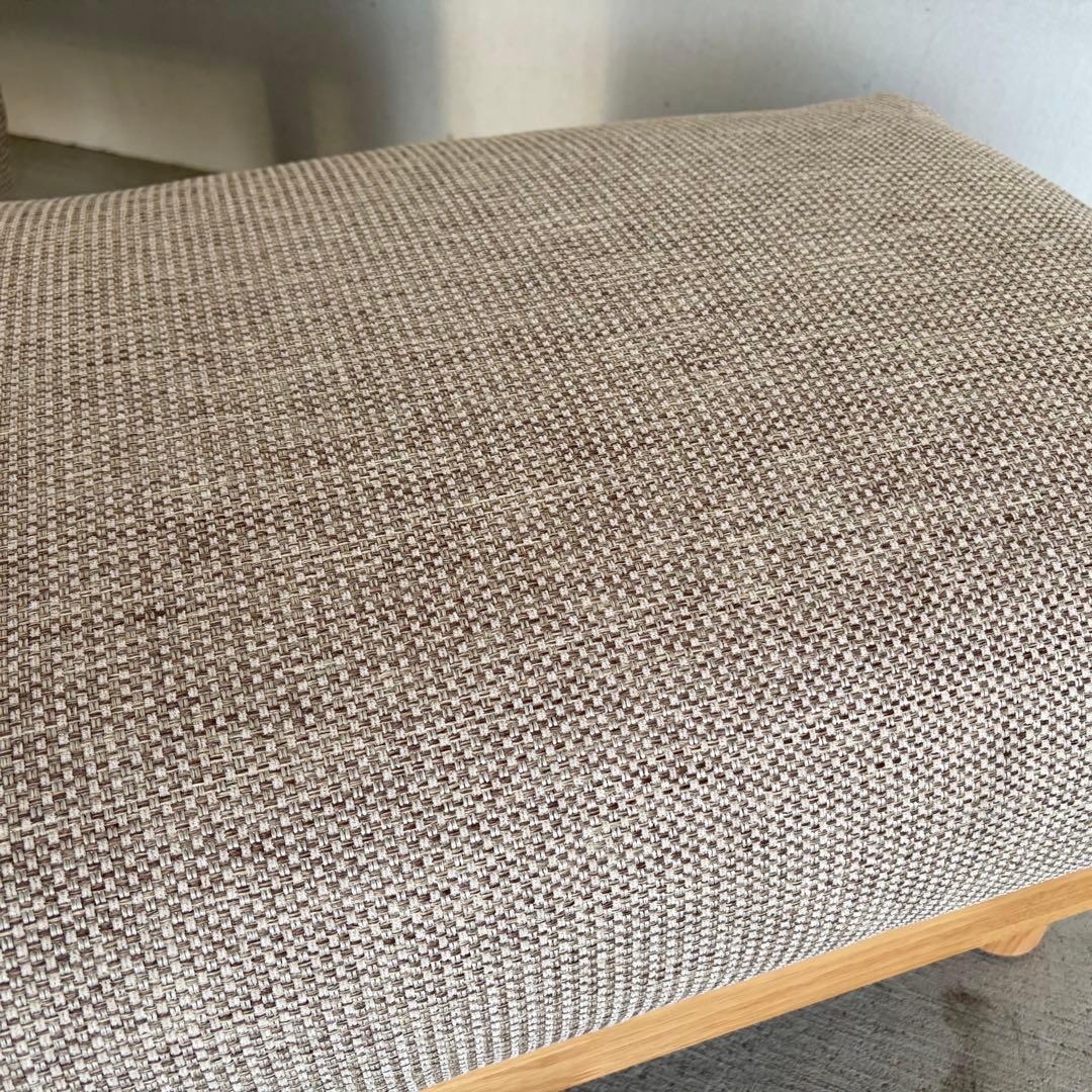 MUJI 無印良品 ゆったり座れる1Pソファ オットマン