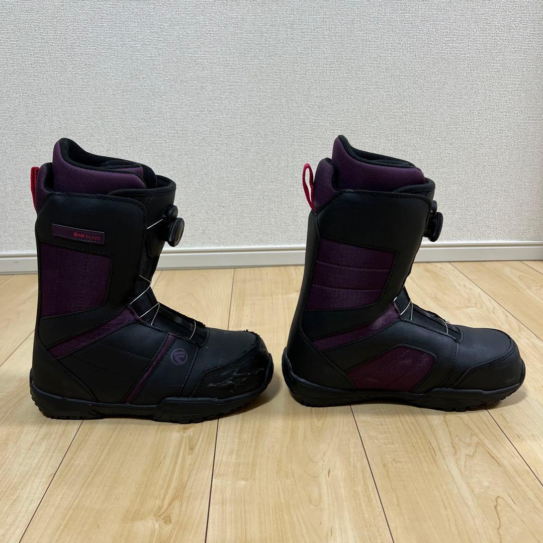 【比較的美品_即日発送】スノボブーツ　MAYA BOA M1　23.5cm