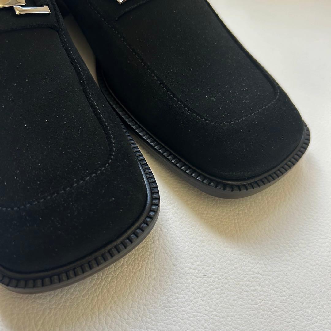 新品未使用✨GUCCI グッチ ホースビット ローファー スエード ブラック