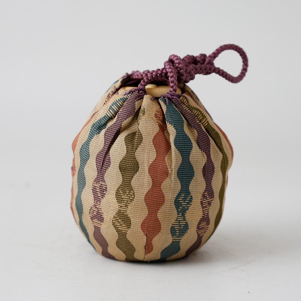 十二代楽吉左衛門 弘入造 黒楽茶入 仕覆付 共箱 茶道具