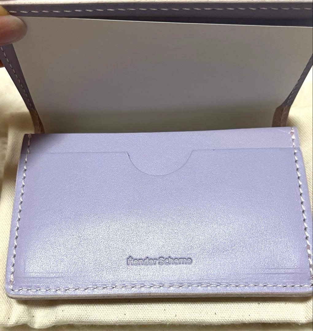 新品　Hender Scheme エンダースキーマ　カードケース 名刺入れ