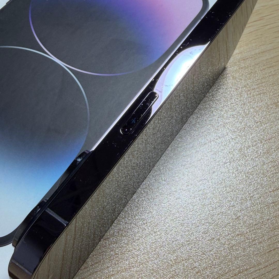 【バッテリー100%】iPhone 14 Pro ディープパープル　128GB