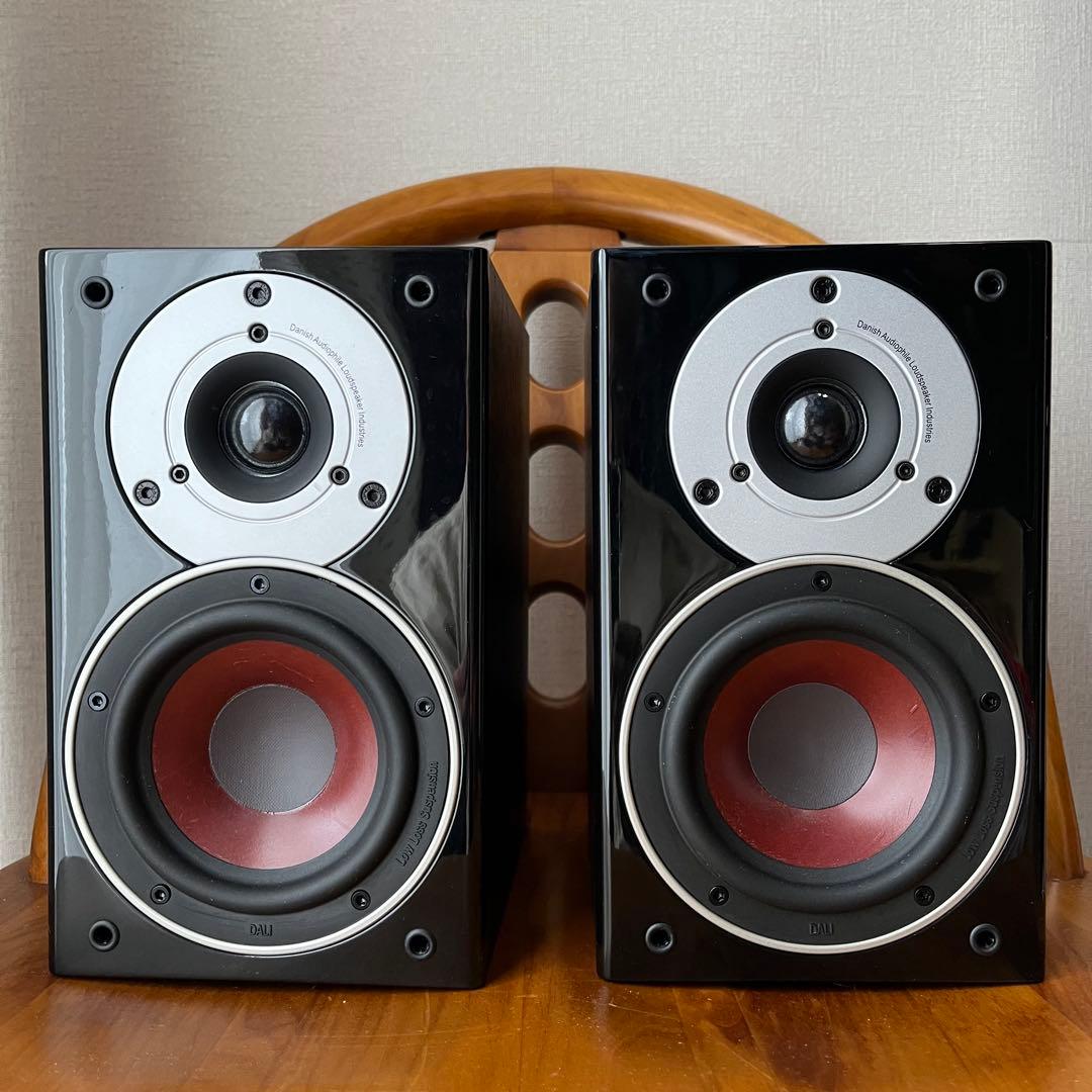 美品　ダリ　ピコ　ブラック ブックシェルフスピーカー　写真変更