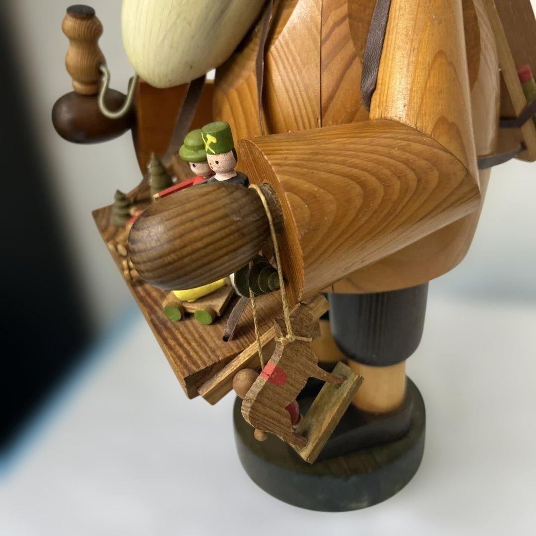 高さ　約３7cm ドイツ　パイプ人形
