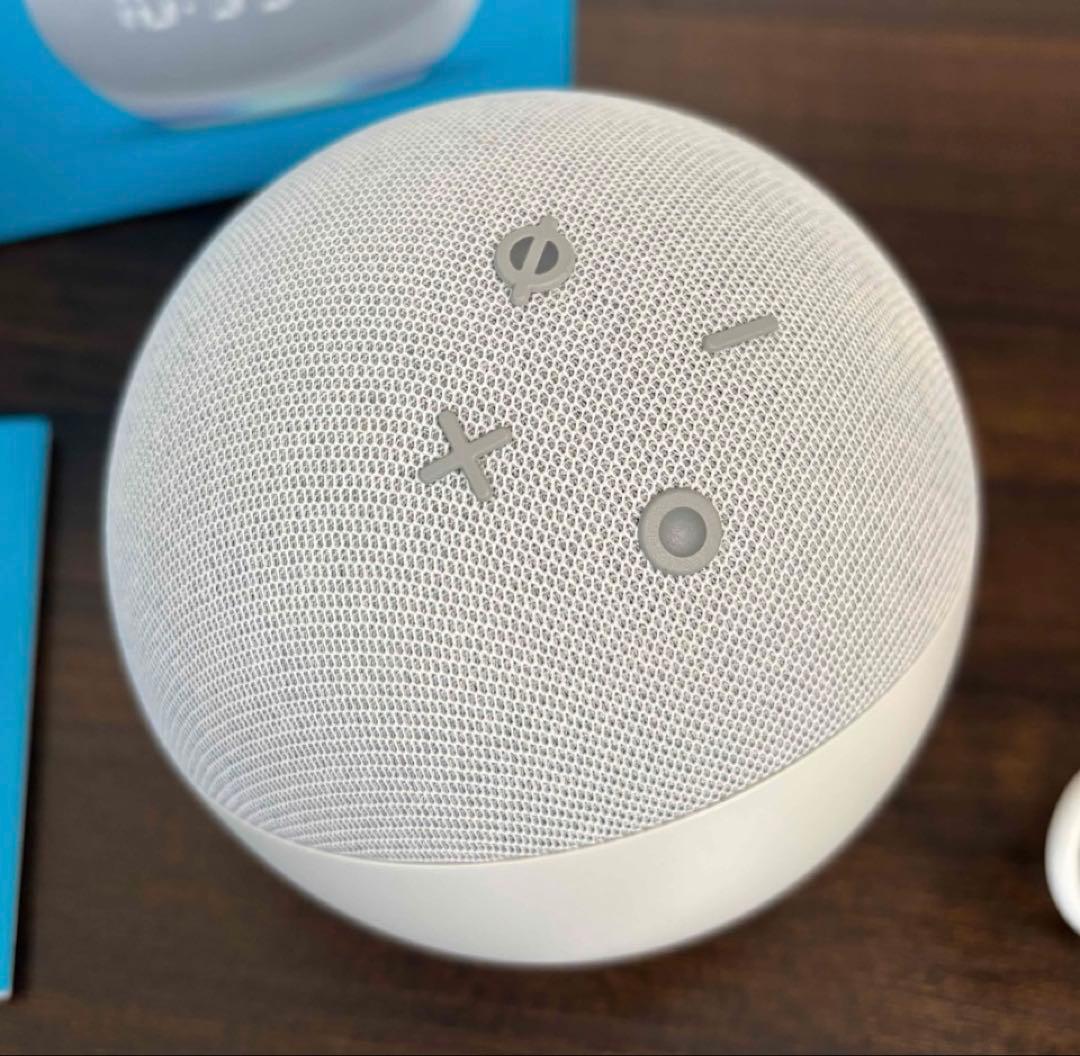 【箱付き】Amazon Echo Dot 時計付き