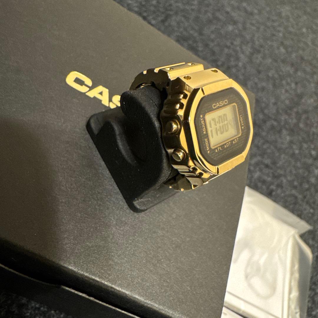 CASIO RING WATCH CRW-001G-9JR カシオゴールド 新品