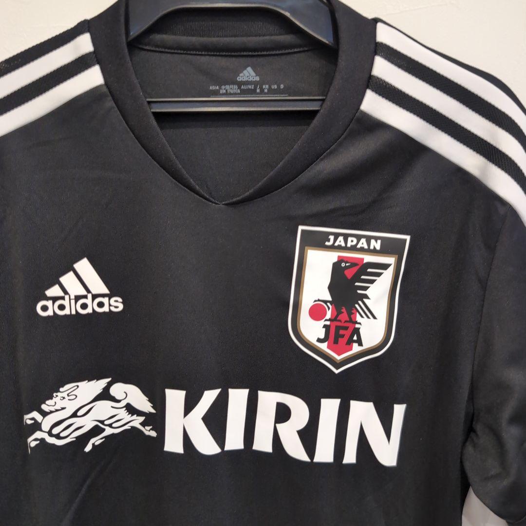 adidas 日本代表 サッカーシャツ 　２XOサイズ　ネイビージャージ　セット