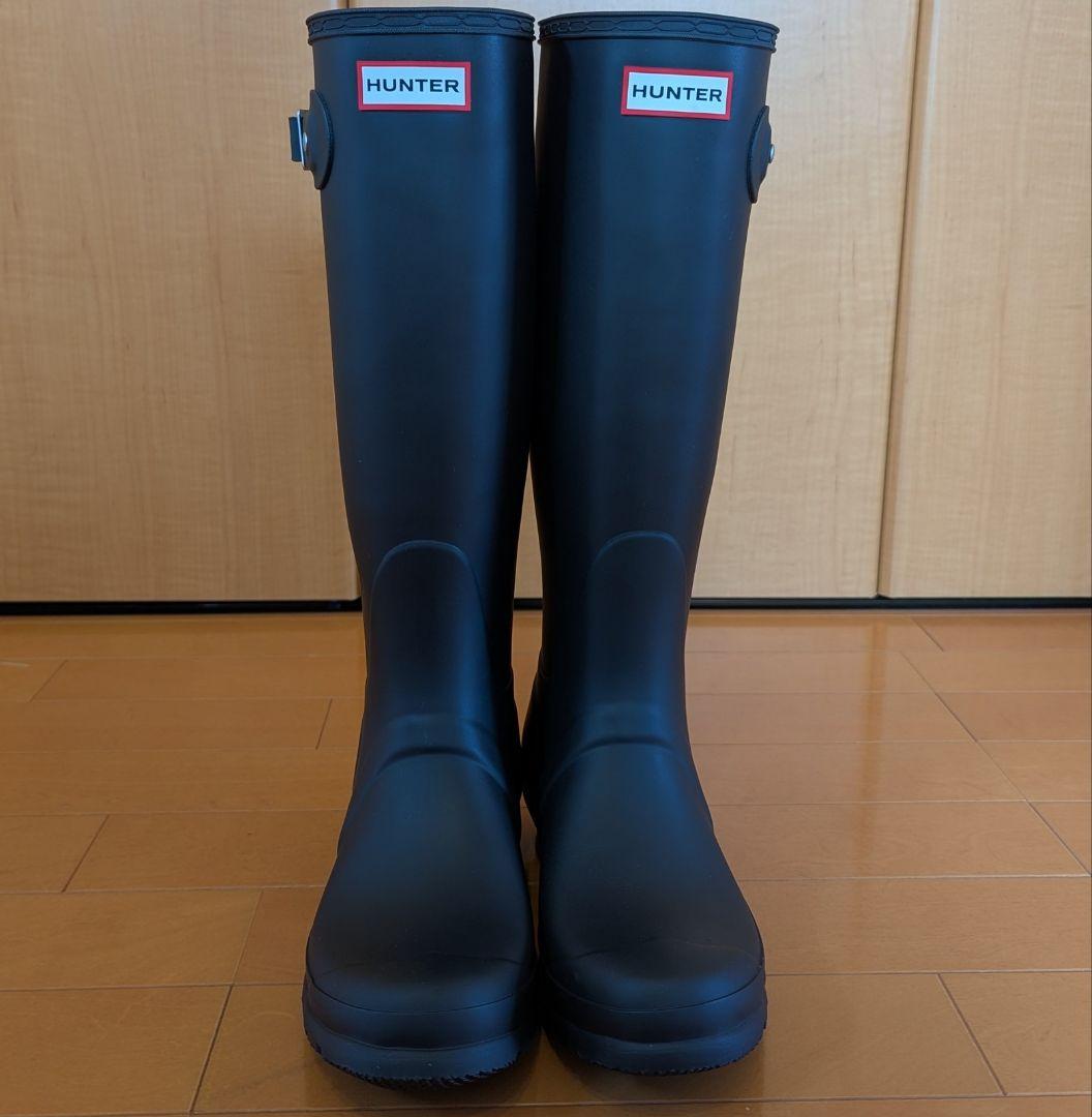 【未使用品】HUNTER ハンター OG トール トリコロール レインブーツ