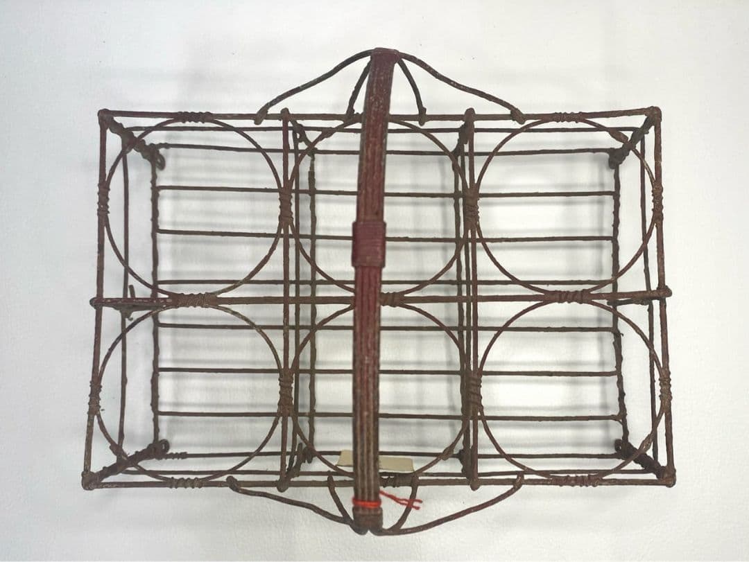 「フランス 蚤の市アンティーク」ワイヤーオブジェ