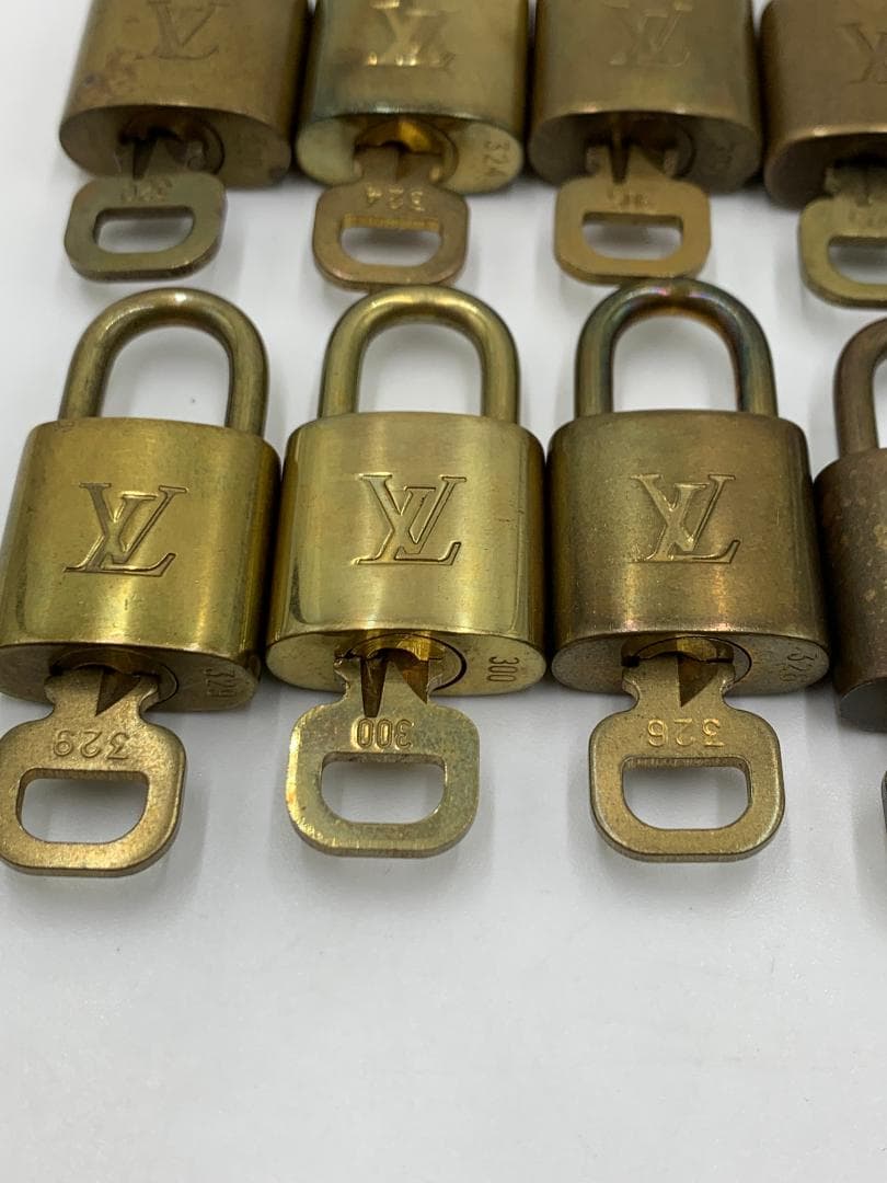 ルイヴィトン パドロック 鍵 南京錠 10個セット