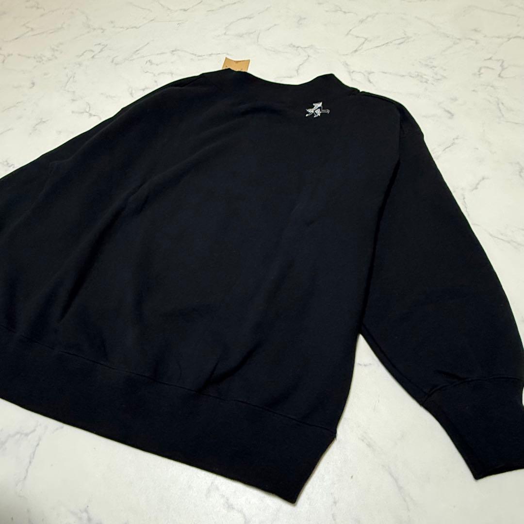 未使用タグ付き　25年　BEARDSLEY Ronde刺繍裏毛プルオーバー