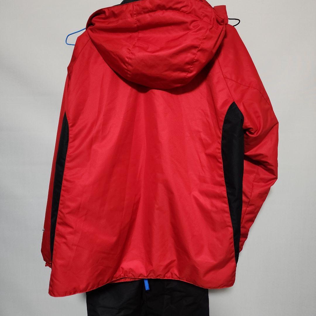 IGNIO スキーウェアセット Mサイズ レッド/ブラック