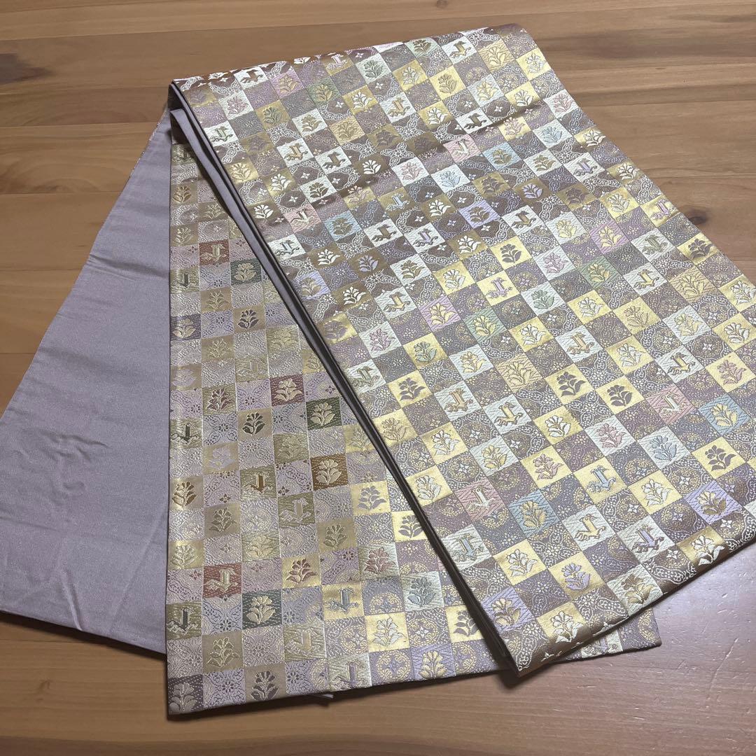 袋帯　箔屋清兵衛　六通　訪問着用　留袖用
