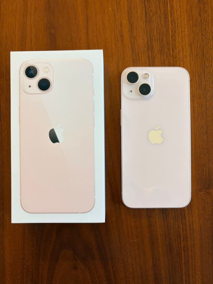 【箱付き】iPhone13 ピンク 128GB SIMフリー
