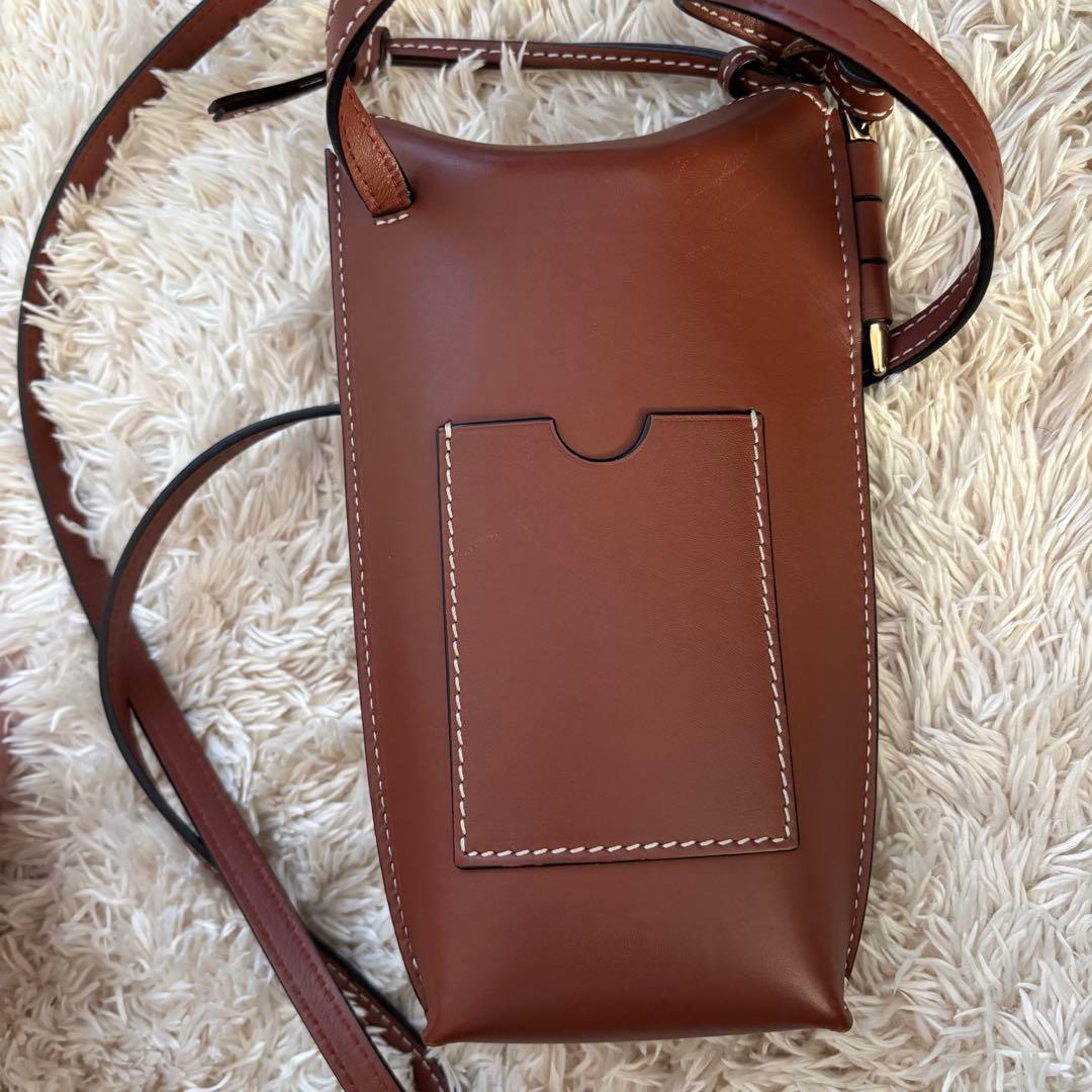 【LOEWE】ゲートポケット ブラウン ショルダーバッグ アナグラム