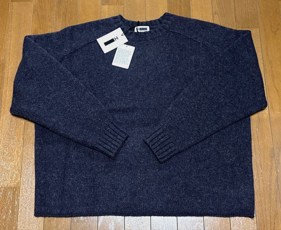 【新品】 H BEAUTY&YOUTH 24AW ウールニットセーター M