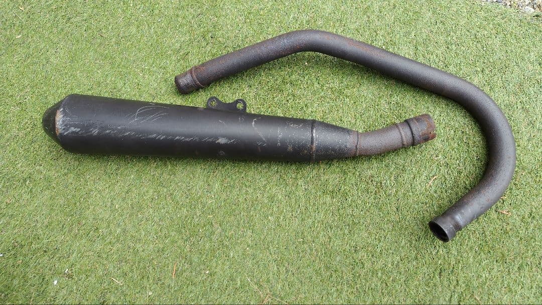 250TR キャブレター車用　ノーマルマフラー