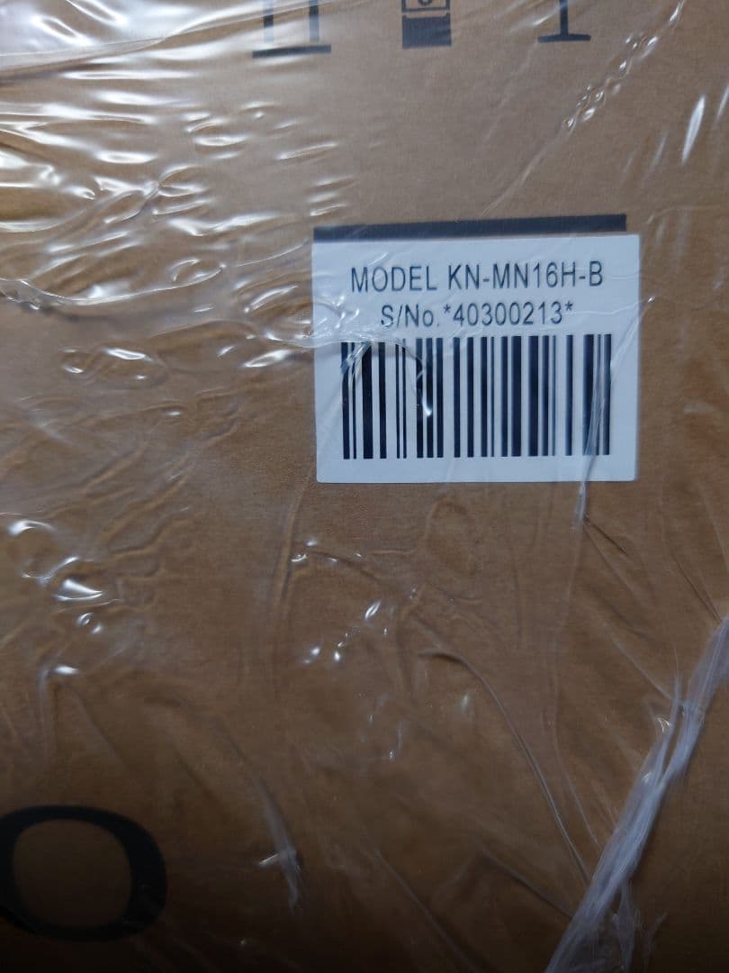 SHARP HEALSIO KN-MN16H-B 電気圧力鍋　ブラック　ヘルシオ