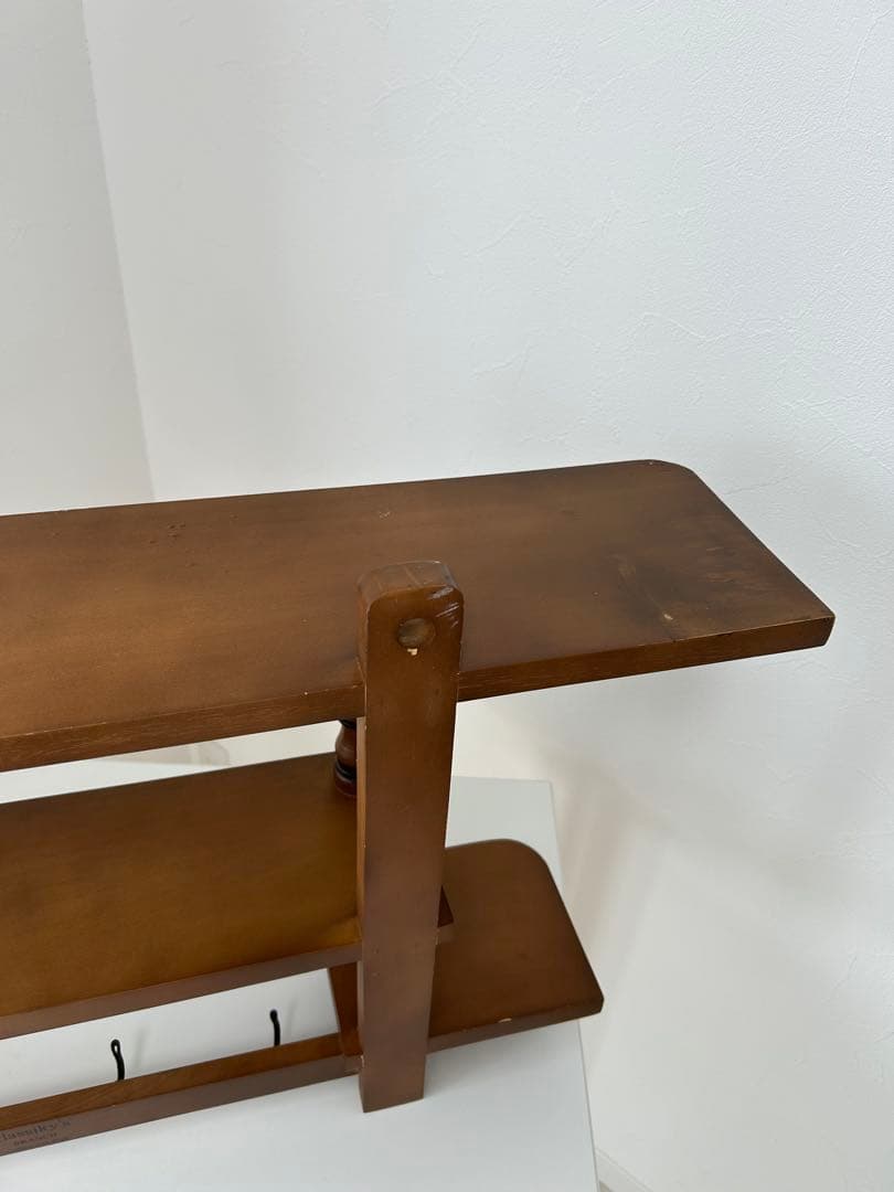 ウォールシェルフ　ディスプレイラック　壁掛け飾り棚　ヴィンテージ　　倉敷意匠