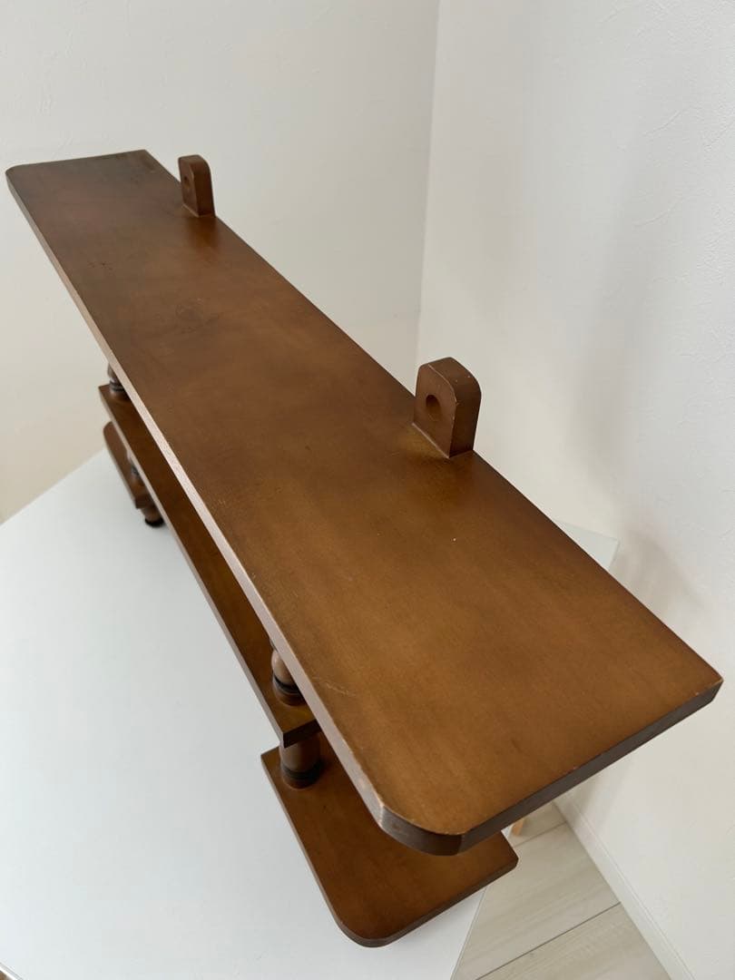 ウォールシェルフ　ディスプレイラック　壁掛け飾り棚　ヴィンテージ　　倉敷意匠