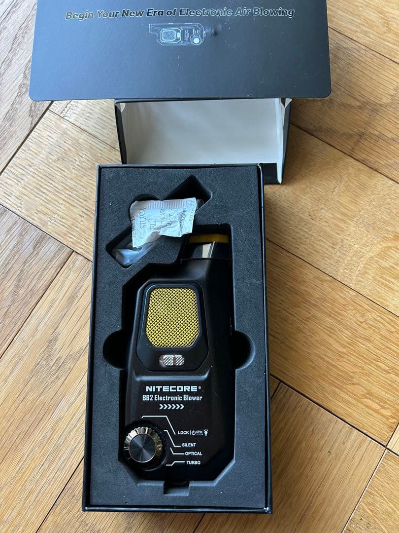 NITECORE BB2 電子ブロワー + レンズクリーニングペン