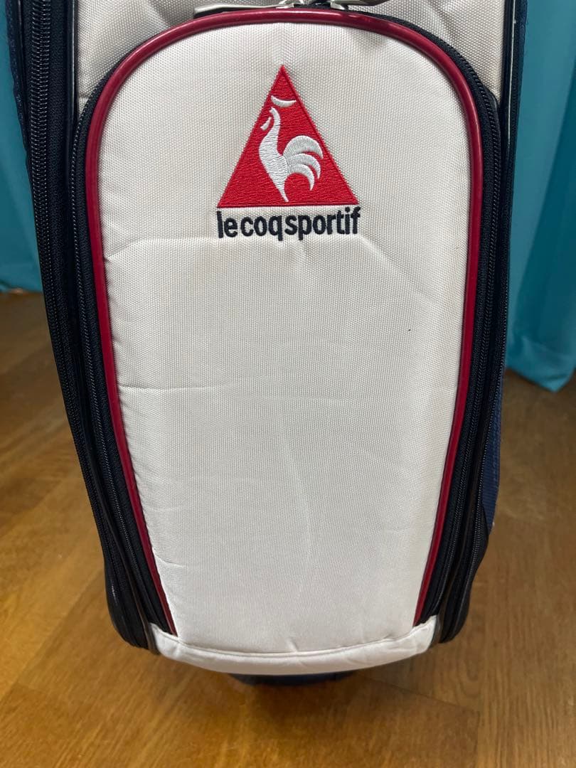 le coq sportif キャディバッグ ストライプデザイン