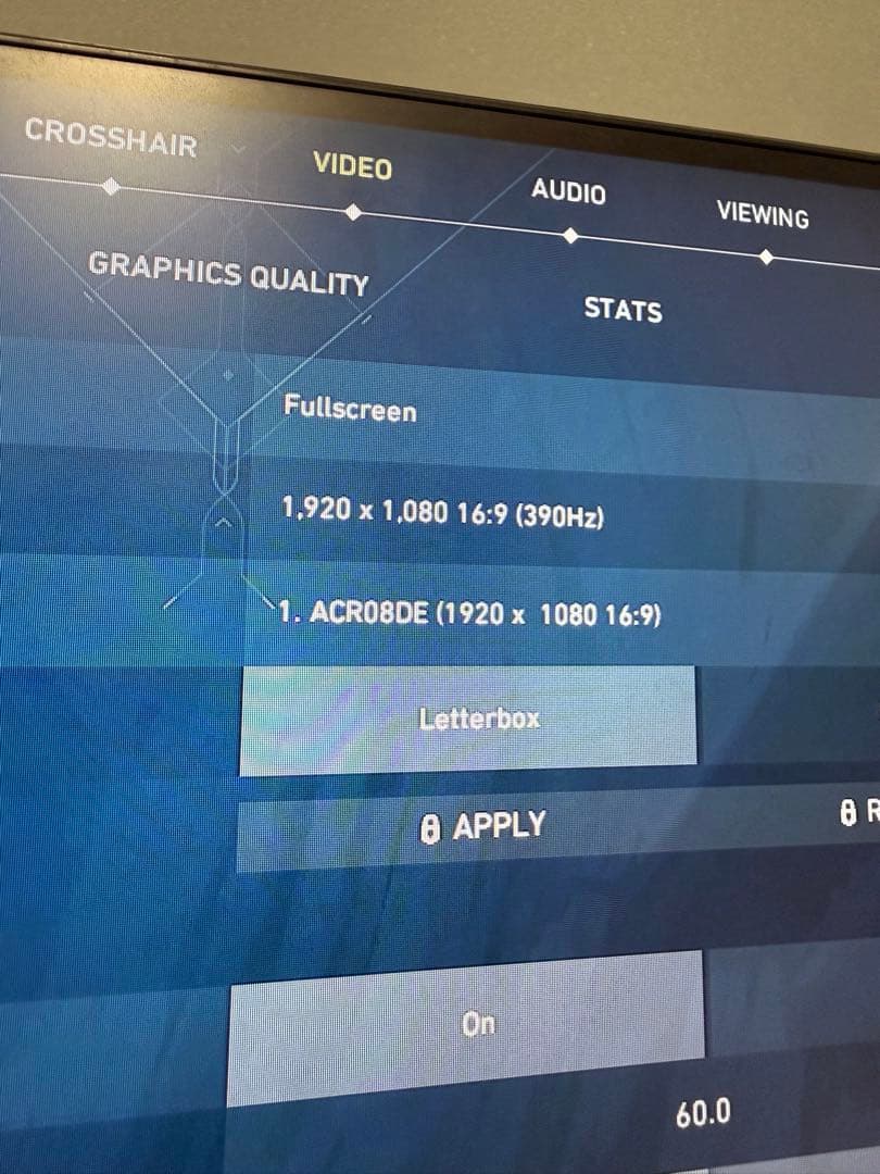 Acer ゲーミングモニター XV252Q Fbmiiprx 390Hz