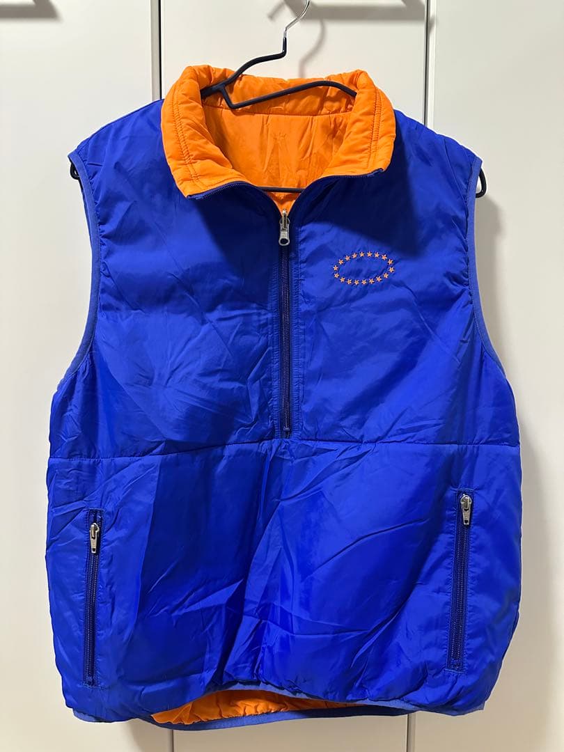 AFB リバーシブル　ナイロン　プルオーバー　ベスト