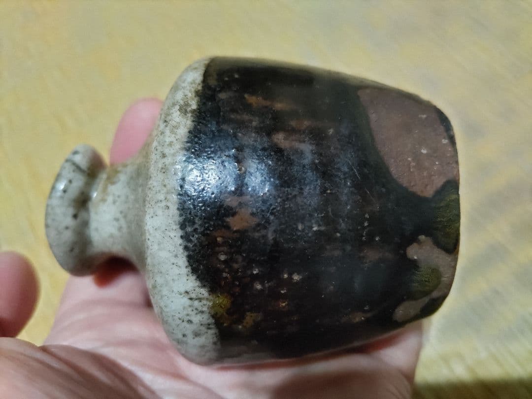 朝鮮唐津　小徳利　発掘伝製品　125cc　7尺徳利　振り出し　桃山・古唐津