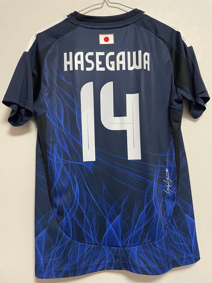 サッカー日本代表Y-3ホーム レプリカユニフォーム長谷川唯 #14レディースXL