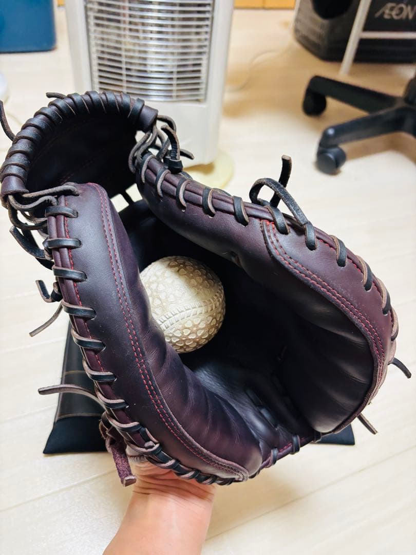 【即戦力】ミズノプロ　軟式キャッチャーミット　オーダー　ダークブラウン