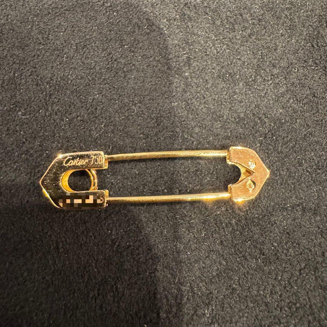 vintage Cartier Cドゥカルティエブローチ 750YG