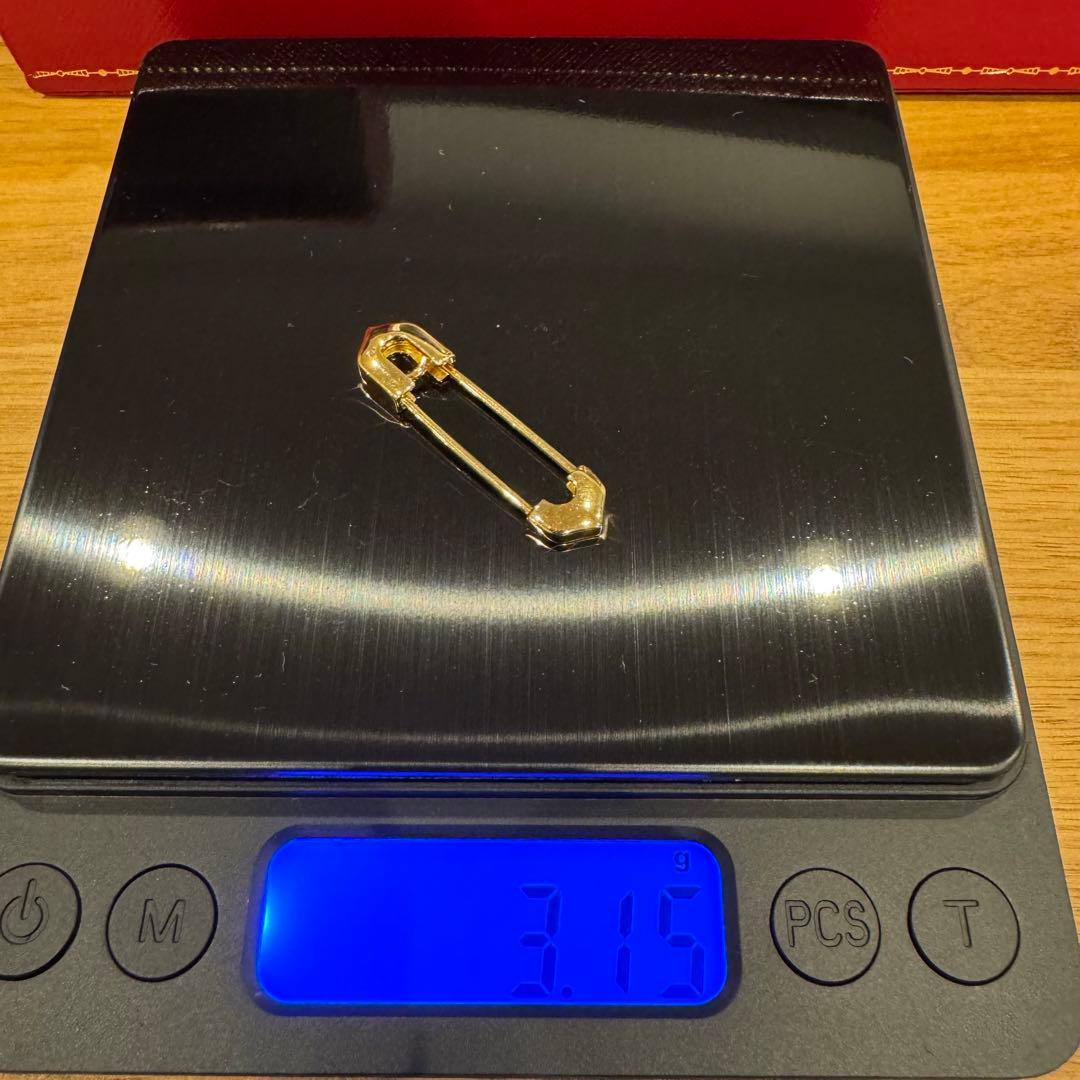 vintage Cartier Cドゥカルティエブローチ 750YG