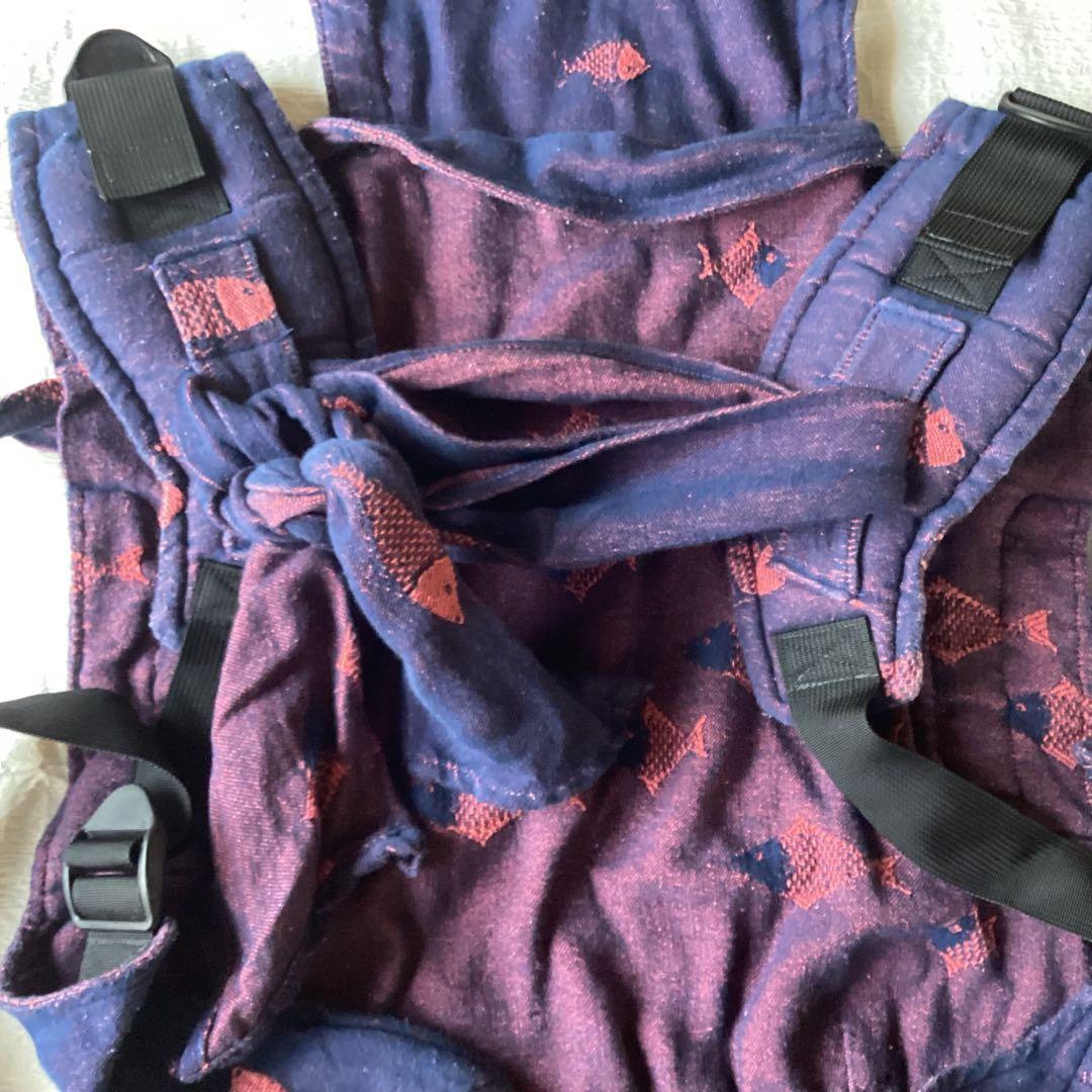 Didymos♡お魚♡ベビーラップ使用　Cute Backle Onbuhimo