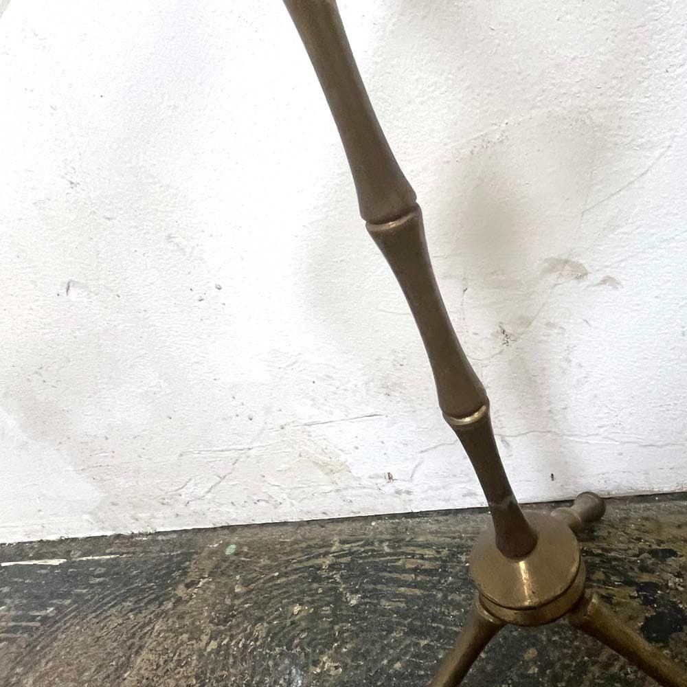 60s～70s ヴィンテージ ディスプレイシューズスタンド 真鍮脚/アンティーク