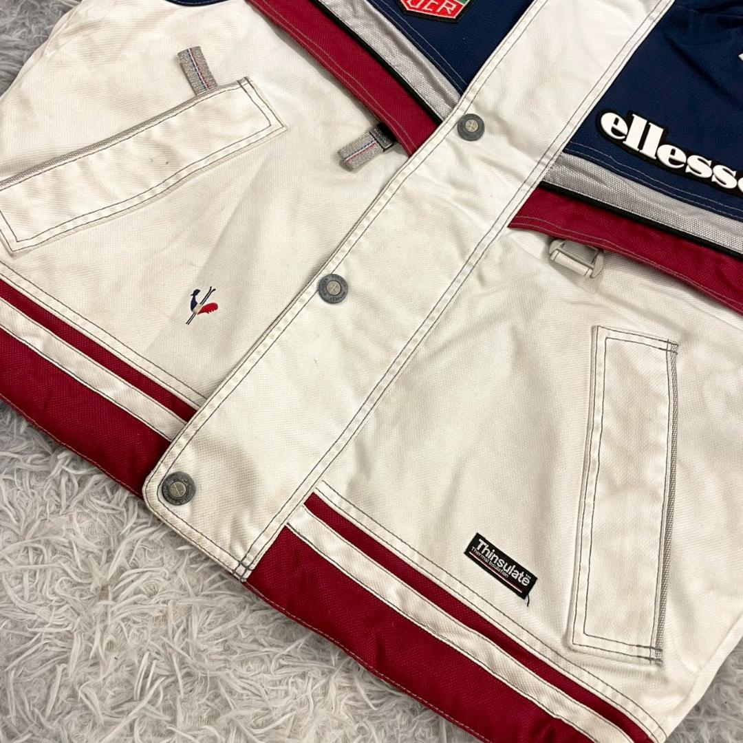 『ellesse』　スキーウェアセットアップ　リバーシブル　ロゴ　ゴールドウィン