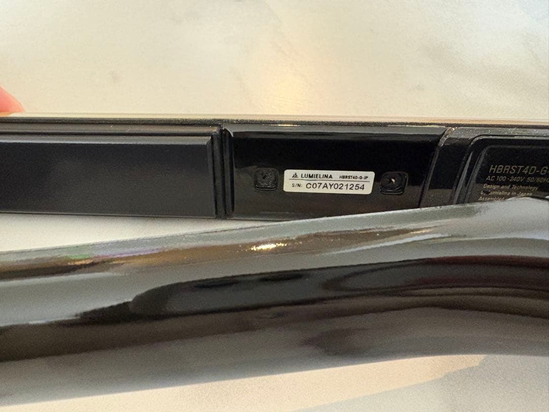 ヘアビューロン ストレートアイロン ジャンク品