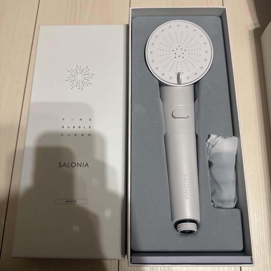 【即日発送】SALONIA ファインバブルクリア ホワイト