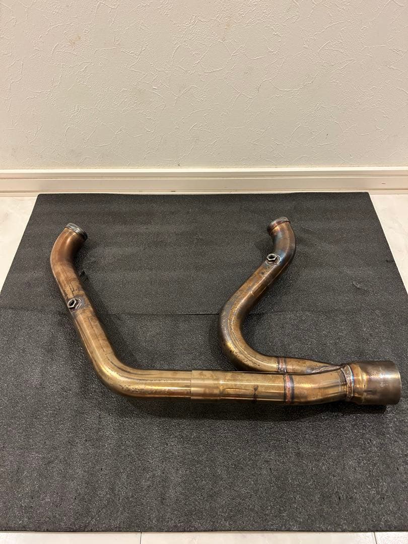 MOTOR STAGE Wベビーバズーカ マフラー ハーレー　m8ソフテイル