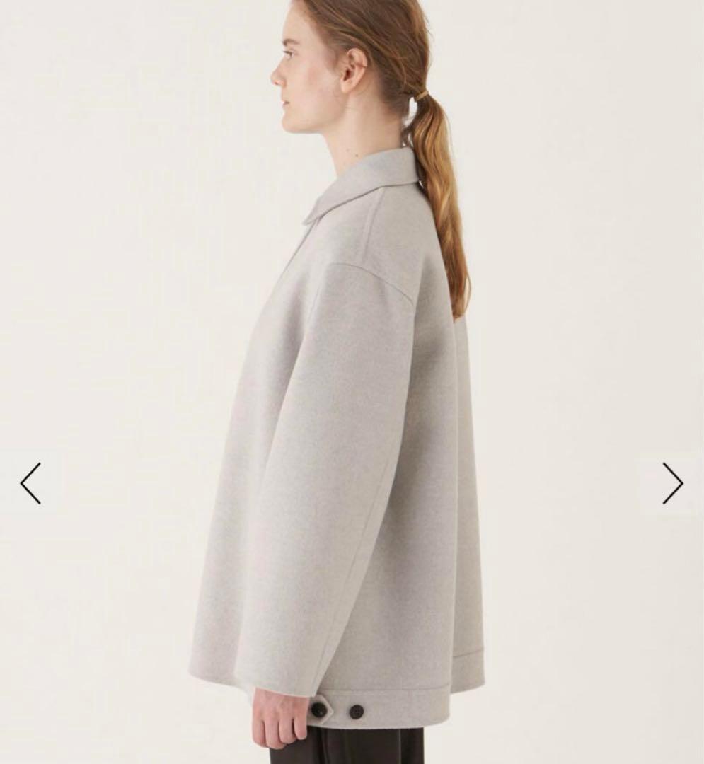 整理の為お値引き【tomorrowland】 ダブルフェイス シャツコート